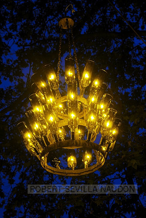 Wine Bottle Chandelier-1523
