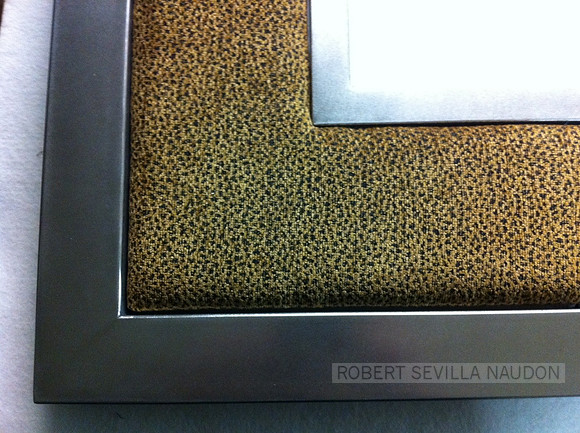 Fabric sign detail
