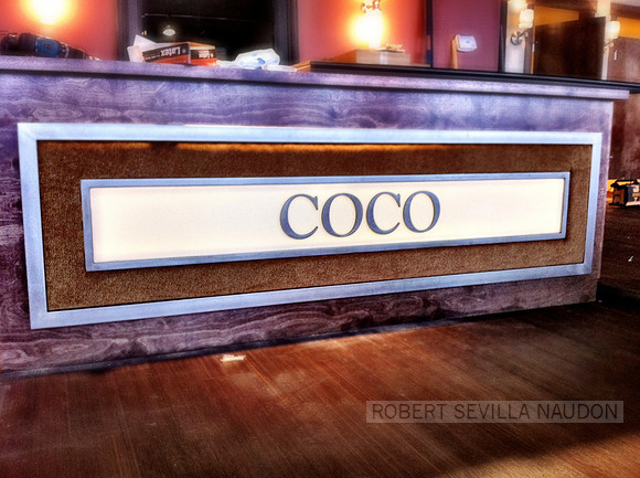 Coco Boutique Point of Sale Sign