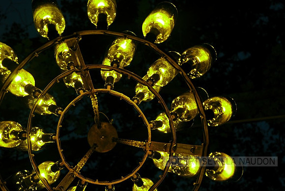 Wine Bottle Chandelier-1529
