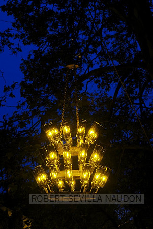 Wine Bottle Chandelier-1522