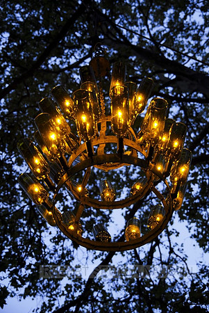 Wine Bottle Chandelier-1505