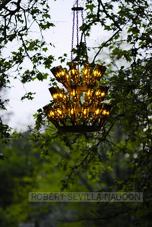 Wine Bottle Chandelier-1492